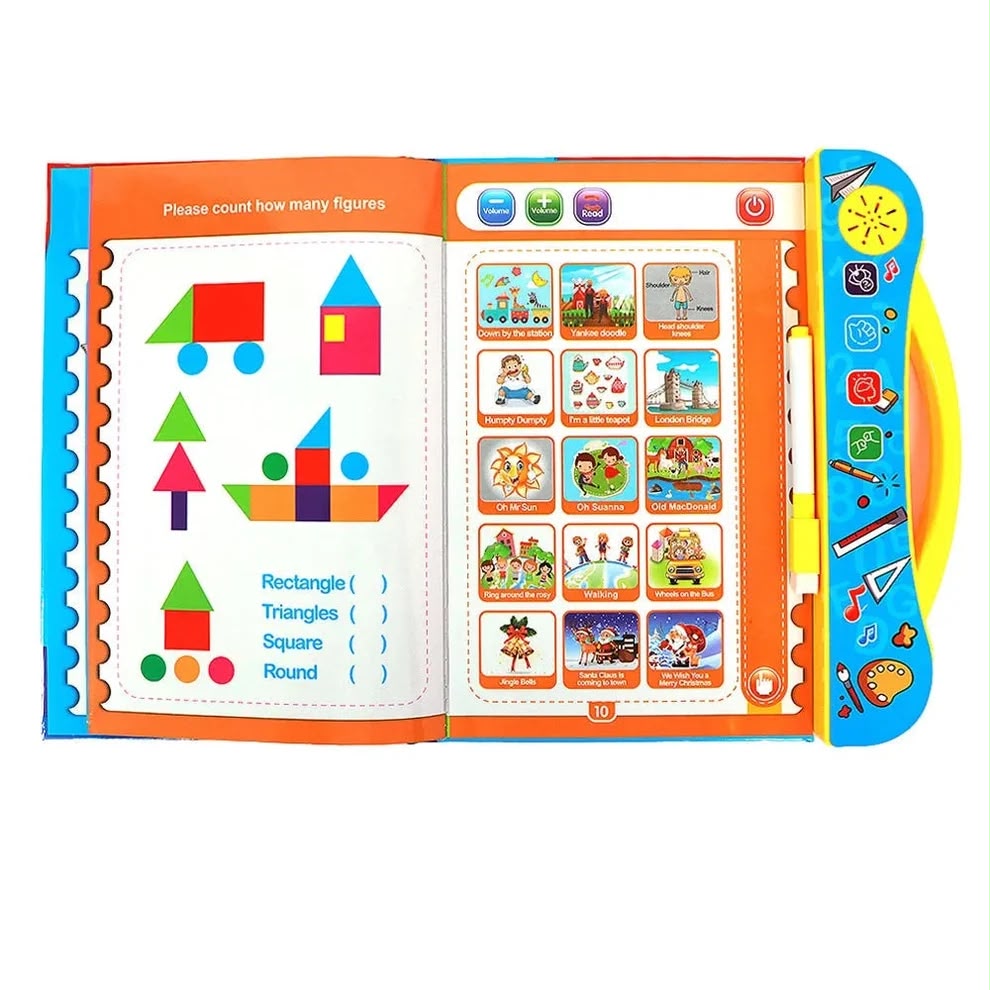 Study Book set displayed with packaging and accessories